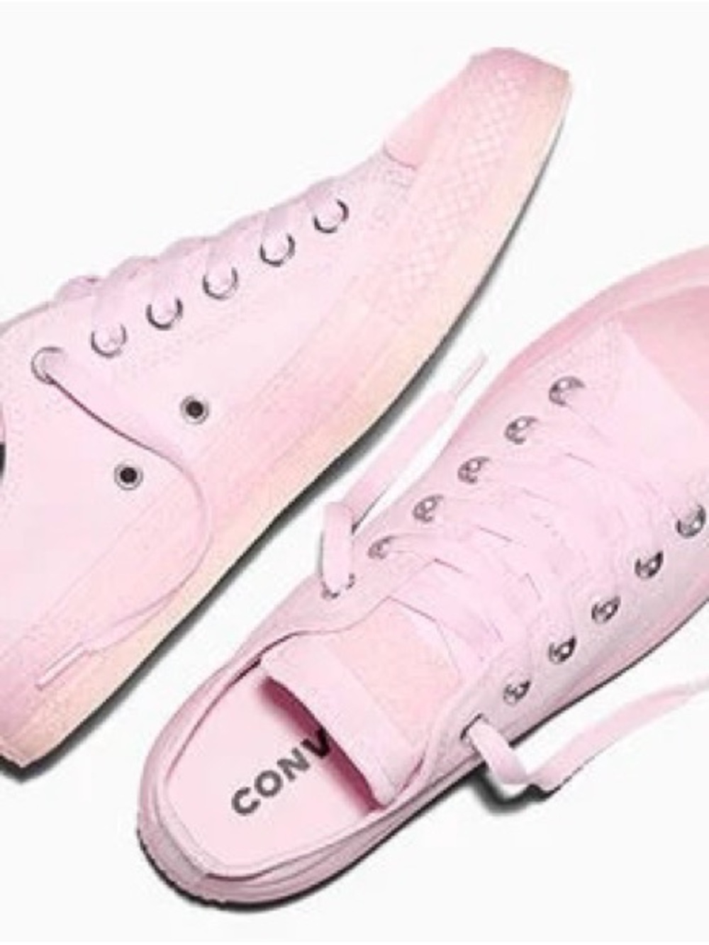 Converse Pastel Pink Low-Top Sneakers